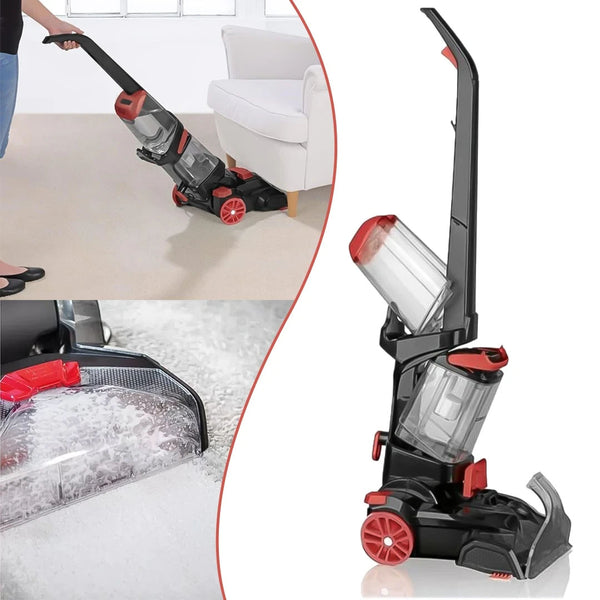 SAYONA SCC-2414 Carpet Cleaner Sweeper with 2 Water Tanks and 2 Dirt Removal Brushes with 800W High Suction Power