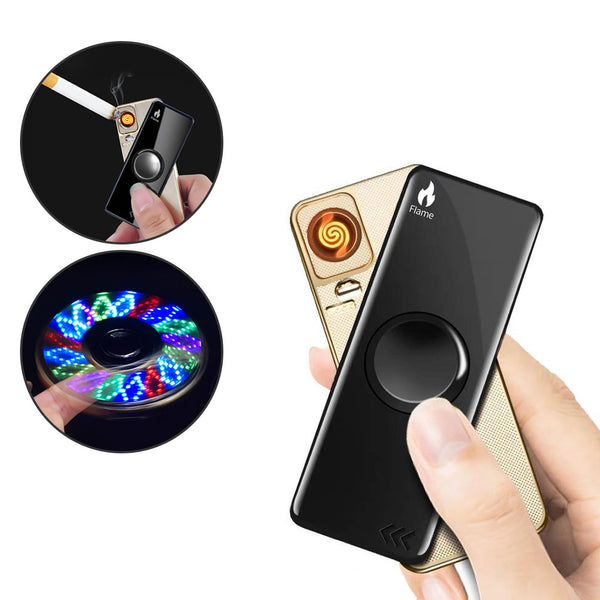 Lightweight and Eco-Friendly Rotating Electronic Cigarette Lighter