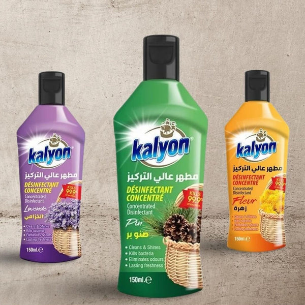 Kalyon 3x1 Surface Cleaner, Disinfectant & Freshener 150ml