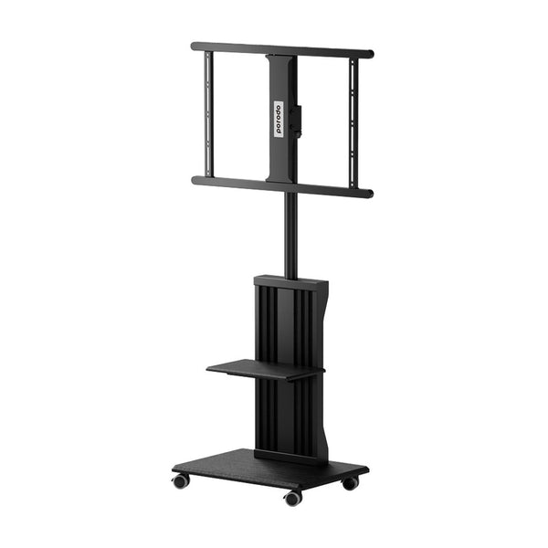 Porodo Height Adjustable TV Stand (For 32" - 75") With Wheels
