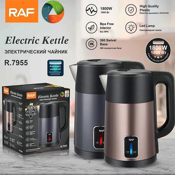 RAF R.7955 Electric Water Kettle 2.5L 1800W