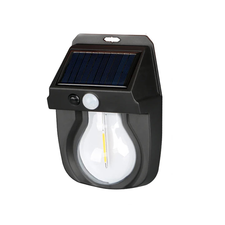 Solar Wall Light Lamp with Motion Sensor Outdoor Waterproof