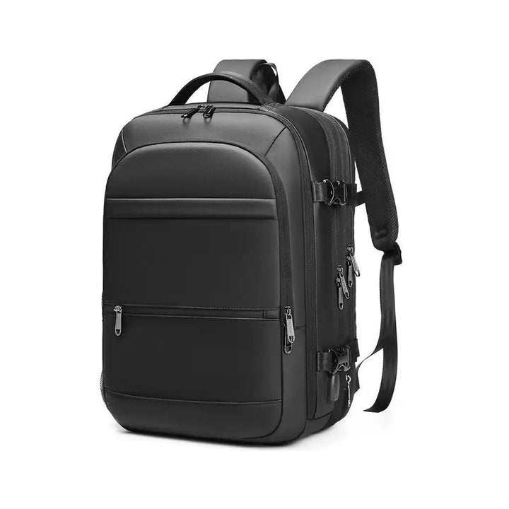 Large Expandable Waterproof Anti-Theft Laptop Backpack With USB Charging Port