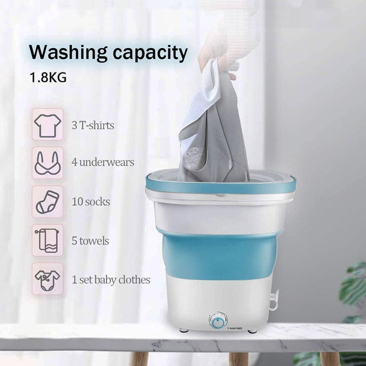 Mini Portable Folding Washing Machine