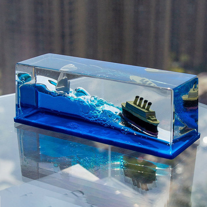 Titanic Ship Home Decor Made Of Acrylic For Marine Life Lovers