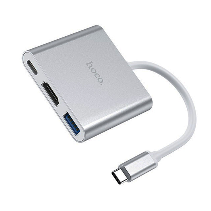 Hoco Type-C hub “HB14 Easy use” USB3.0+HDMI+PD