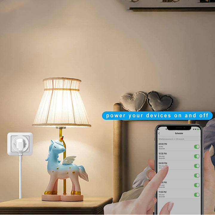Porodo Smart Plug to Control All Home Appliances Through Phone With Voice Control