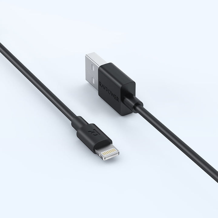 RAVPower RP-CB030 1m Lightning Cable Black