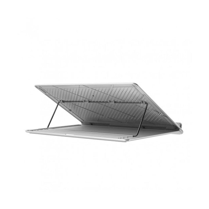 BASEUS MESH PORTABLE LAPTOP STAND - WHITE & GRAY