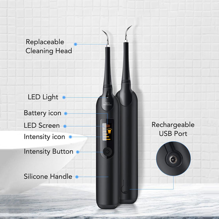 Home Use Dental Tools Electric Ultrasonic Sonic Dental Scaler LED Display