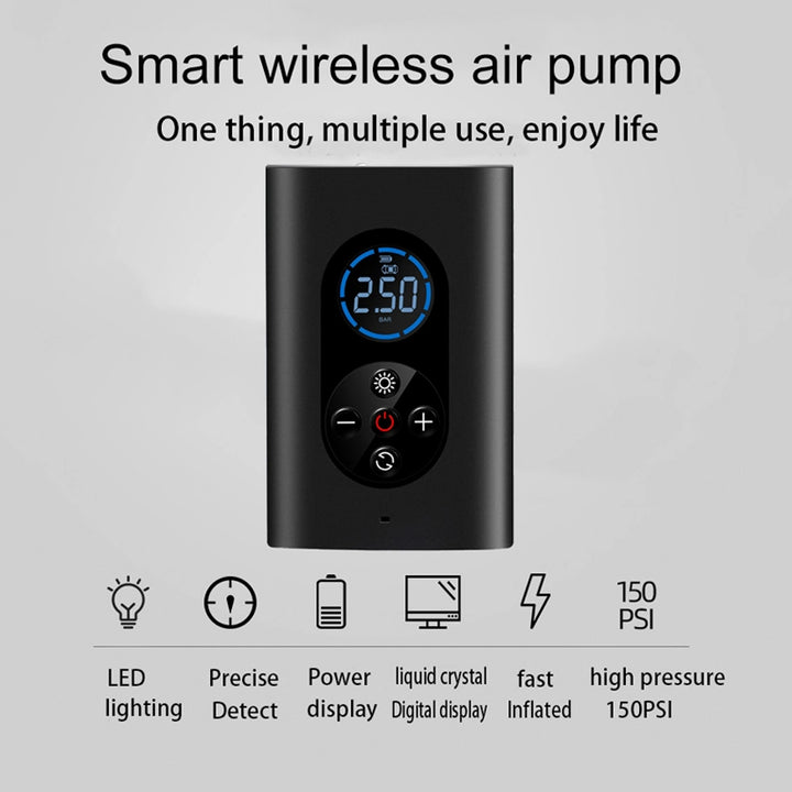 Car Inflator Wireless Air Pump Inflatable Electric Pump Smart Wireless Air Pump