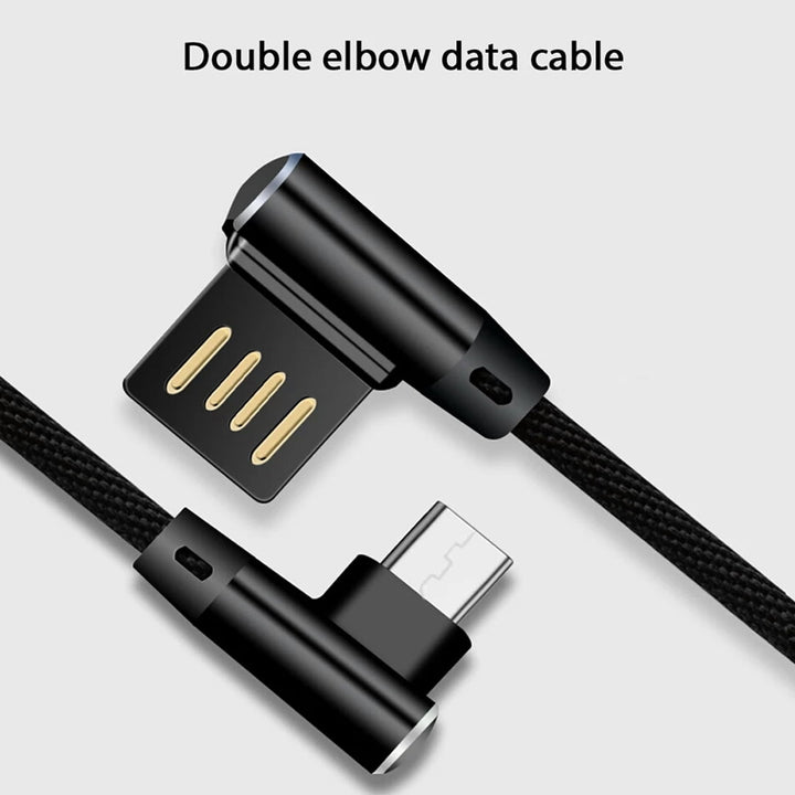 LDNIO LS421 GAMING 90°ANGLE ELBOW DATA CABLE (1m) 