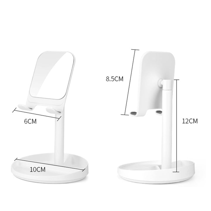 WIWU ZM201 Mirror Phone Desktop Stand Tablet Bracket (Suitable for phones less than 12.9 inches) 