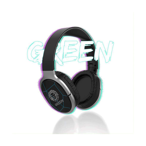 GREEN Lisbon Series Wireless Headphones With Microphone