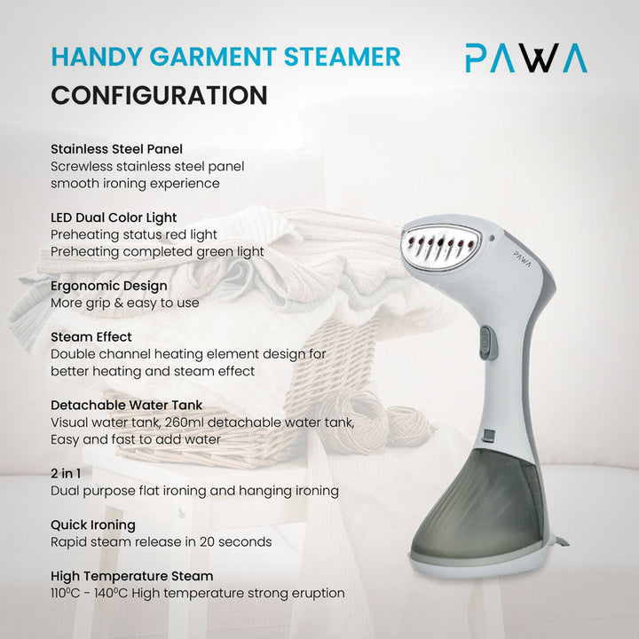 Pawa Handheld Steamer 1300w