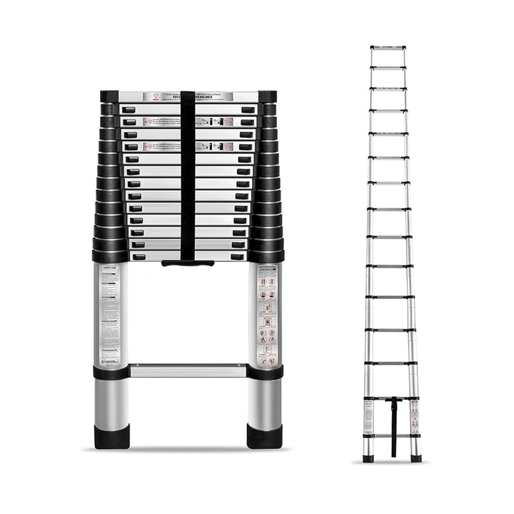 Telescoping Ladder Heavy Duty Aluminum Extendable Ladder