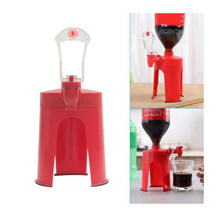 Hand Squeeze Soft Drink Dispenser Leak Proof Durable Washable Reusable