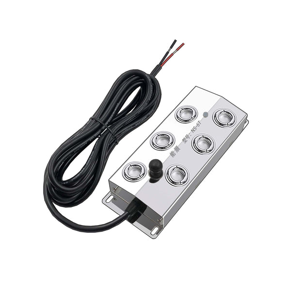 Stainless steel steam and mist maker Atomizer plate with 6 heads