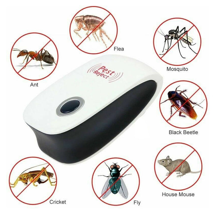 Ultrasonic Pest Repeller is Safe and Effective in Repelling All Pests with Large Area Coverage