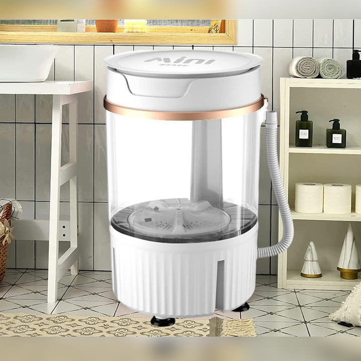 Large Capacity Mini Semi-Automatic Portable Washing Machine