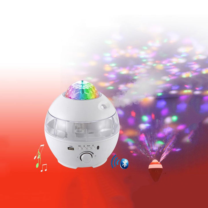 Humidifier USB Powered with Bluetooth Speaker LED Night Lamp 