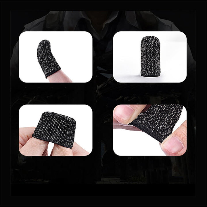 Finger Cots For PUBG Stall Sensitive Game Controller Sweatproof Breathable Touch Screen Finger Sleeve