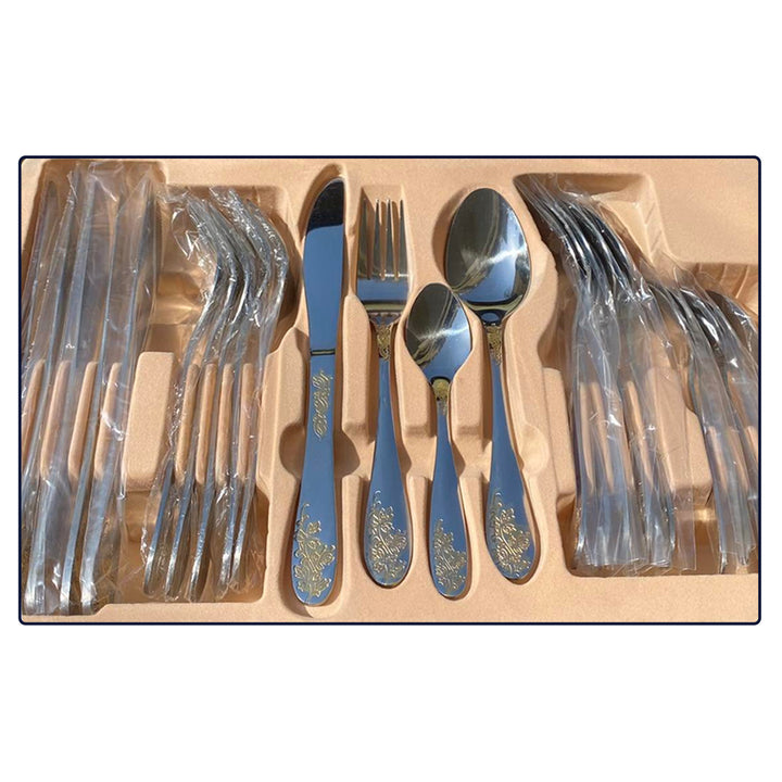 ZEPTER 24 Pieces Cutlery Set Stainless Steel 