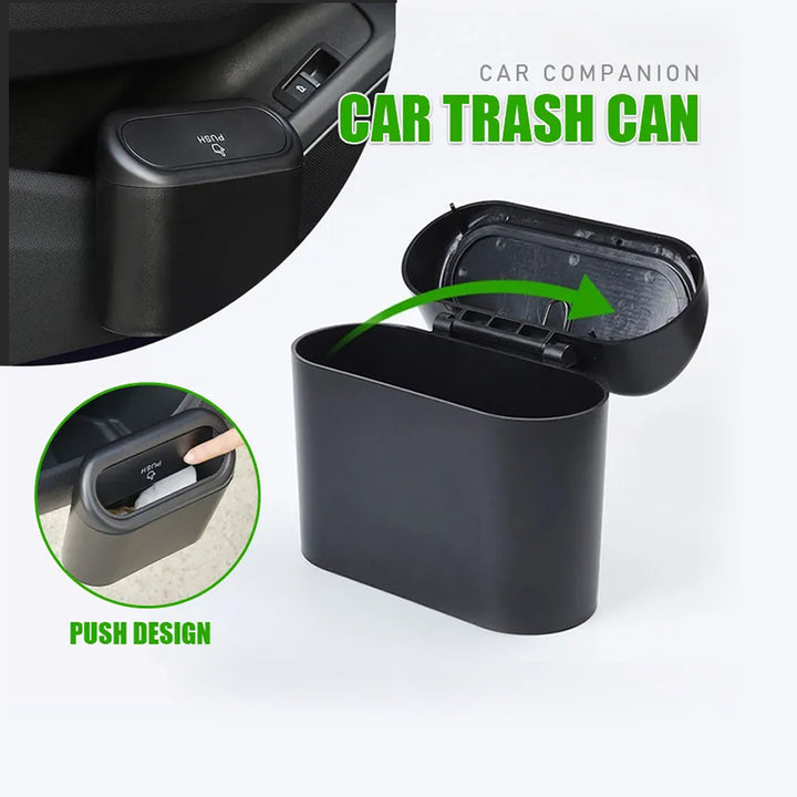 High quality Plastic Portable Car Trash Can is Multi-Use, Leak-Proof, and Space-Saving