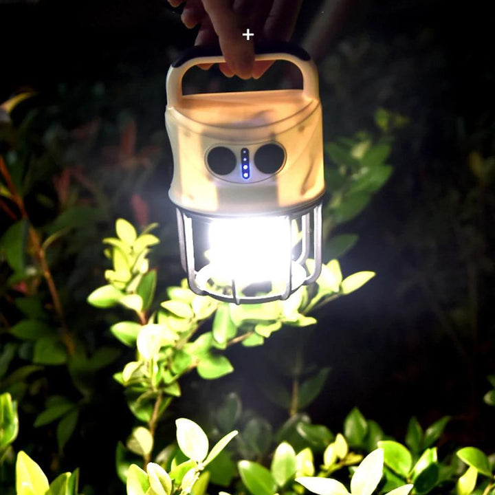 Portable Rechargeable LED Camping Light with High Capacity Battery Waterproof