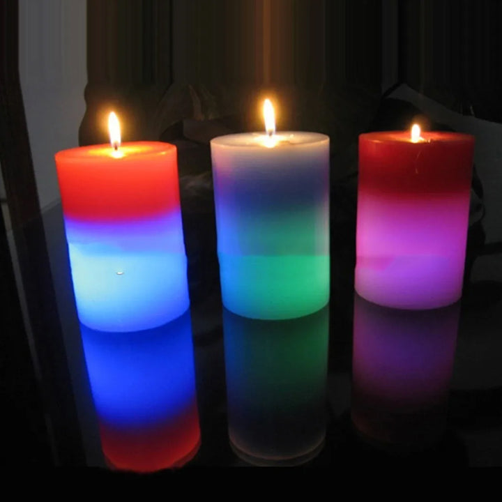 Magic Candle - Continuous Color Changing Magic Led Wax Candle