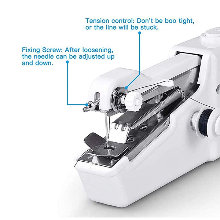 Mini Stitch Portable Handy Electric Handheld Sewing Machine