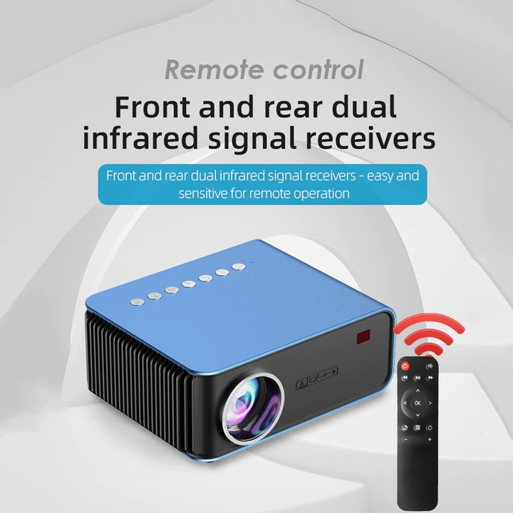 T4 Mini Projector HD WiFi Projector Home Video Projector