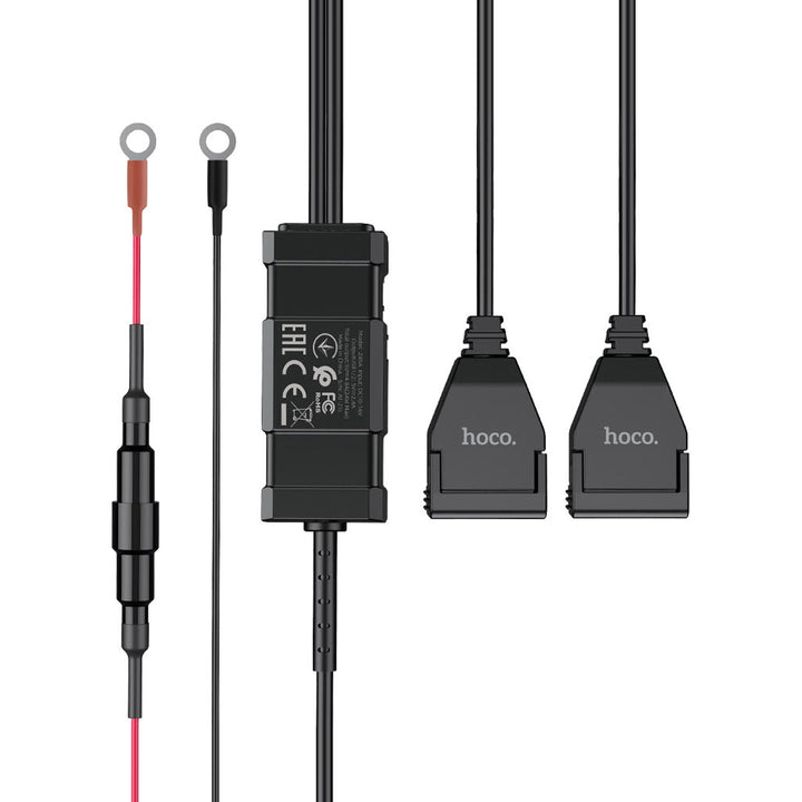 Hoco Z45A Motorcycle Charger Dual Port Dual USB Output