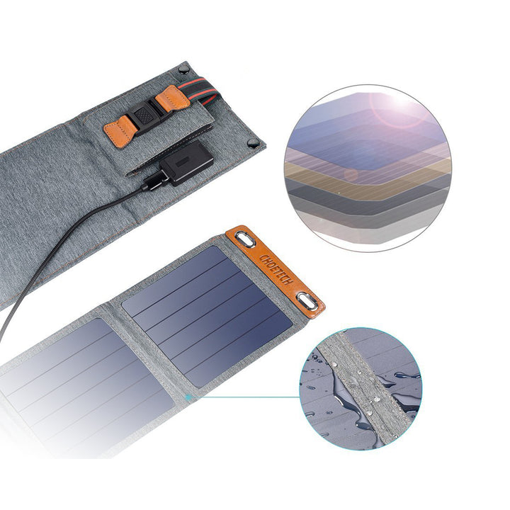 Choetech Solar Charger (SC004) 14W Lightweight Foldable Solar Charger