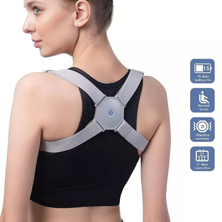 Smart Posture Corrector With Intelligent Sensor Vibration Reminder