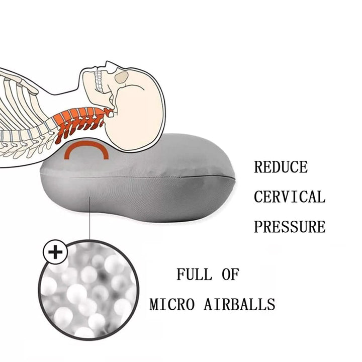 Soft Breathable All-Round Sleep Neck Egg Sleeper Pillow