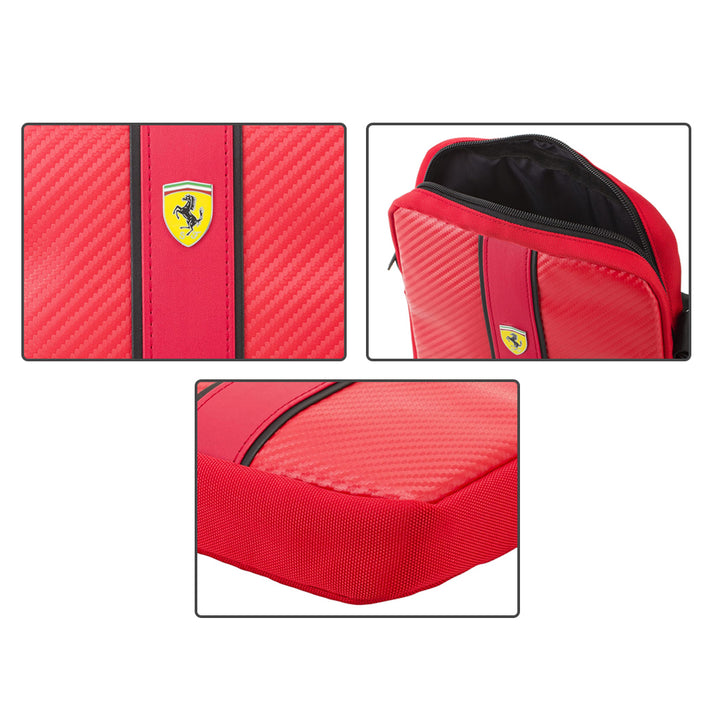 Distinctive and Luxurious Ferrari Urban Collection Tablet Bag for a 10-inch Tablet