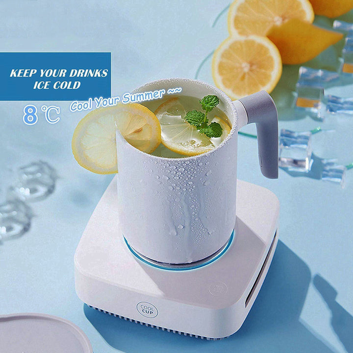 Coffee Warmer Cup Cooler Desktop 2in1 (8℃ & 18℃ Cooling - 55℃ Heating)