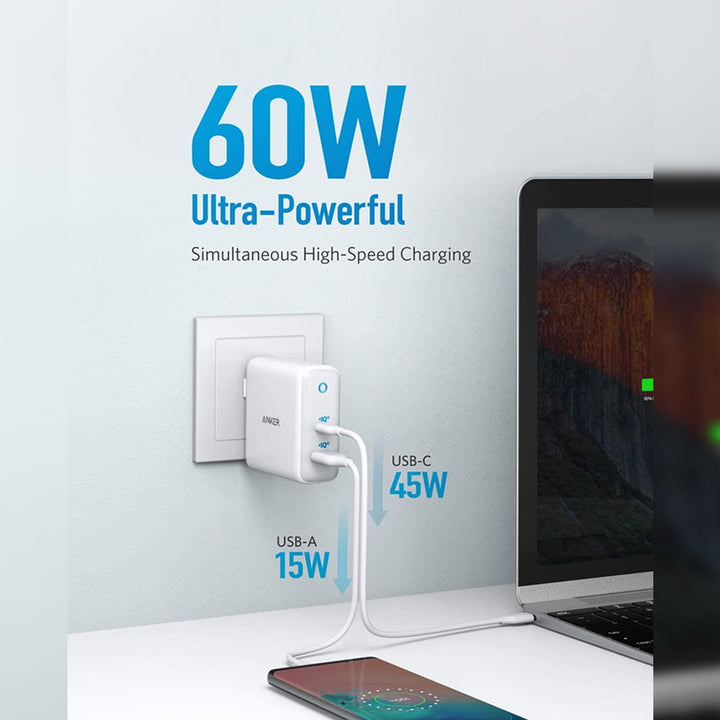 ANKER POWERPORT ATOM III (TWO PORTS) WITH IQ 3.0 