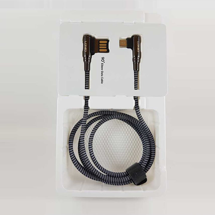 LDNIO LS421 GAMING 90°ANGLE ELBOW DATA CABLE (1m) 