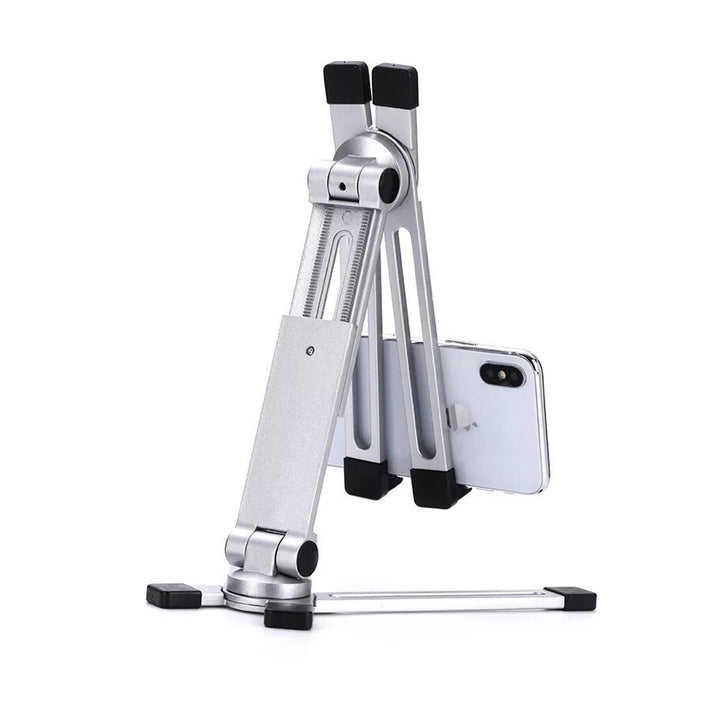 Portable Fold-up Aluminium Universal Tablet Multi-Angle Adjustable Stand Holder   