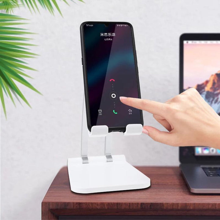 Universal Aluminum Non-slip Adjustable Mobile and Tablet Stand 