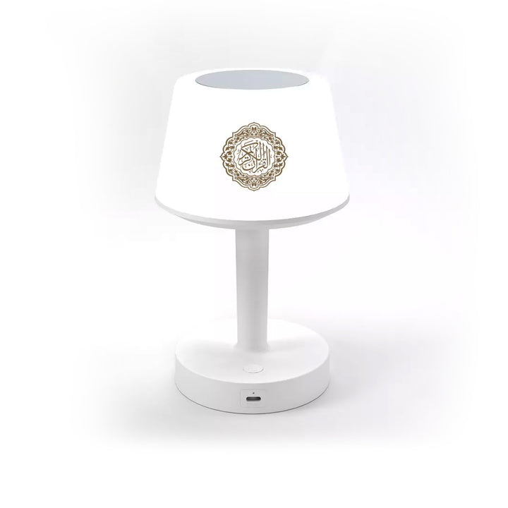 Desk Lamp Qur'an Speaker/Azan Clock/Bluetooth, 7 Colors LED Touch Table Lamp