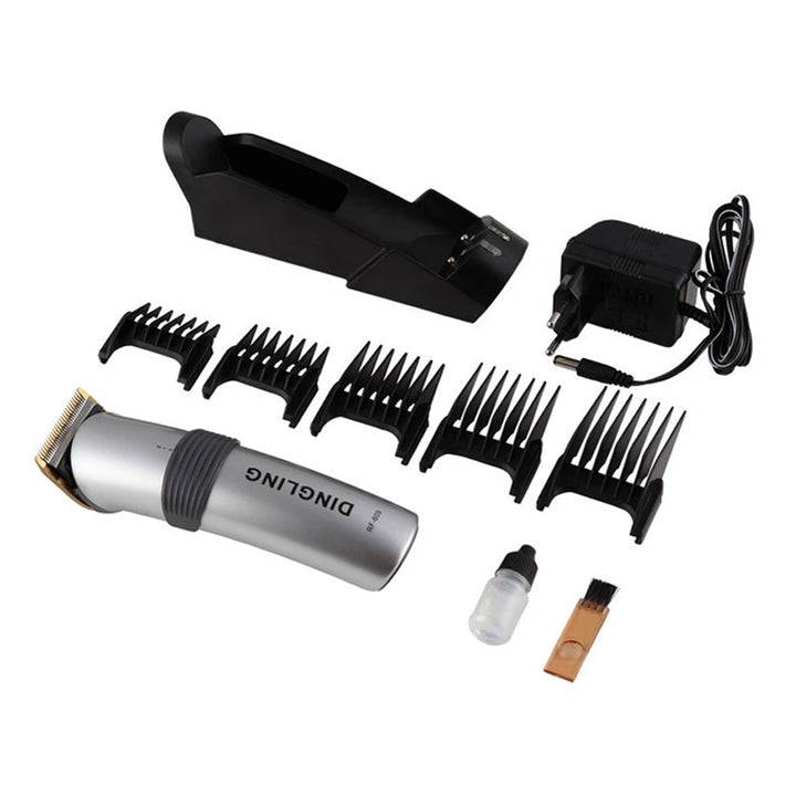 Dingling Rf-609 Electro Plating Hair Clipper Hair Trimmer Use For Man