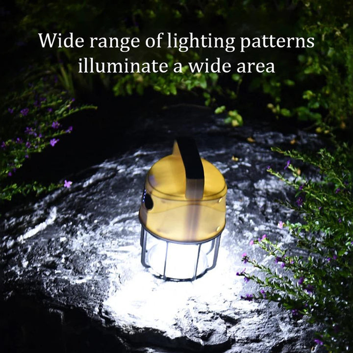 Portable Rechargeable LED Camping Light with High Capacity Battery Waterproof