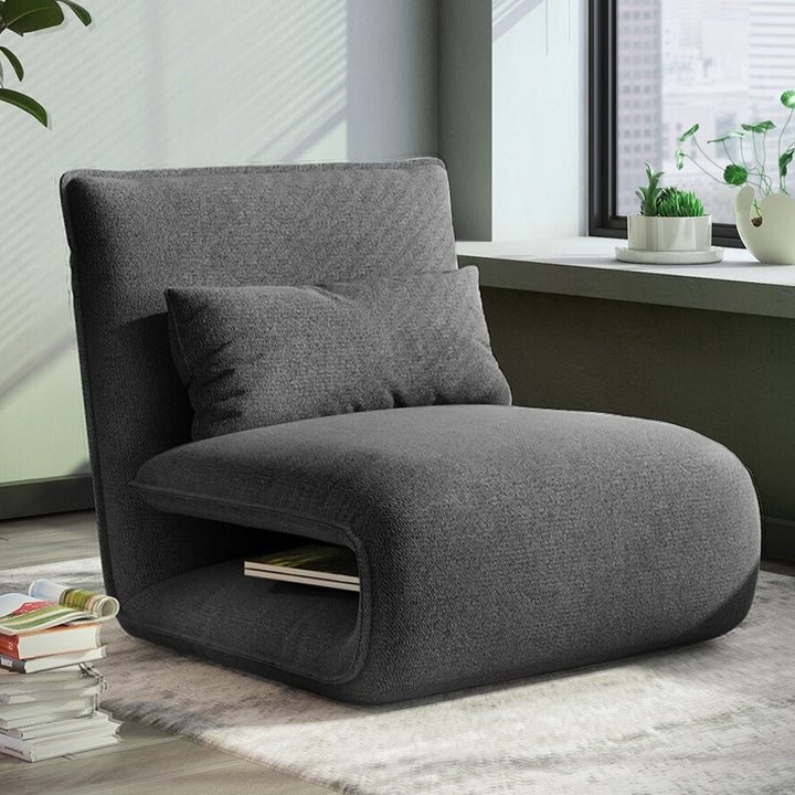 Stylish and Modern 5-Position Adjustable Floor Chair