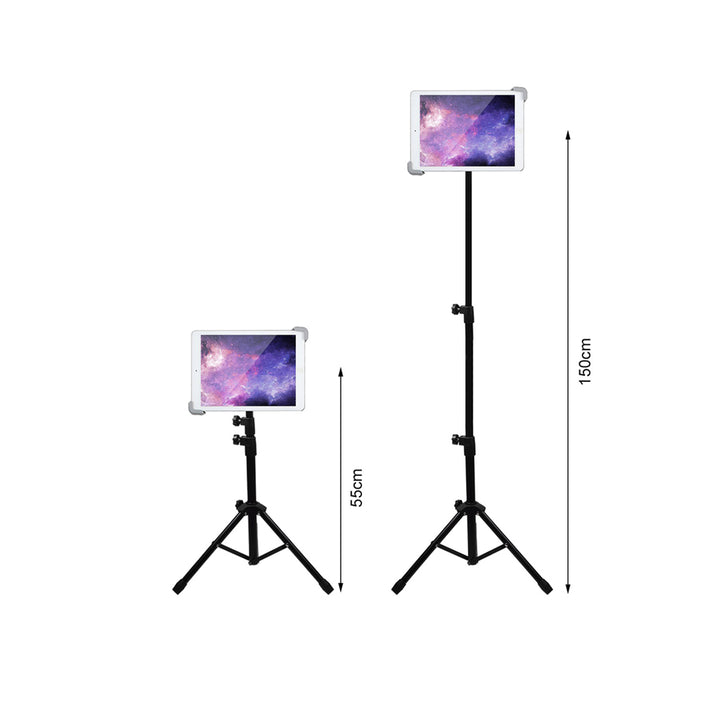 Tripod Stand For iPad Multi Direction Stand suitable for ipad and mobile devices size 4-11 inch