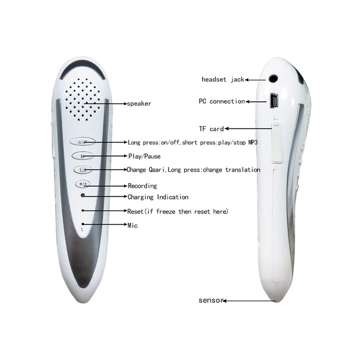 Electronic Quran Reader Pen (M-9) with Tajweed Quran