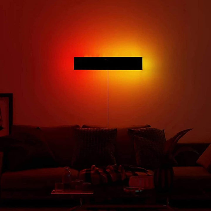 Modern RGB LED Wall lamp Decoration Colorful Bedroom Bedside Wall lights with Remote Control