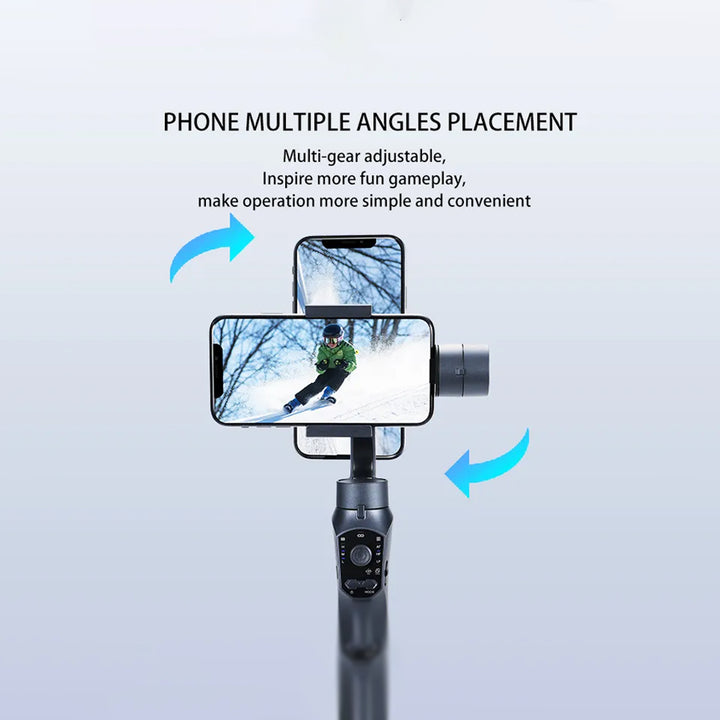 F10 3-Axis Handheld Gimbal Smartphone Stabilizer Cellphone Selfie Stick